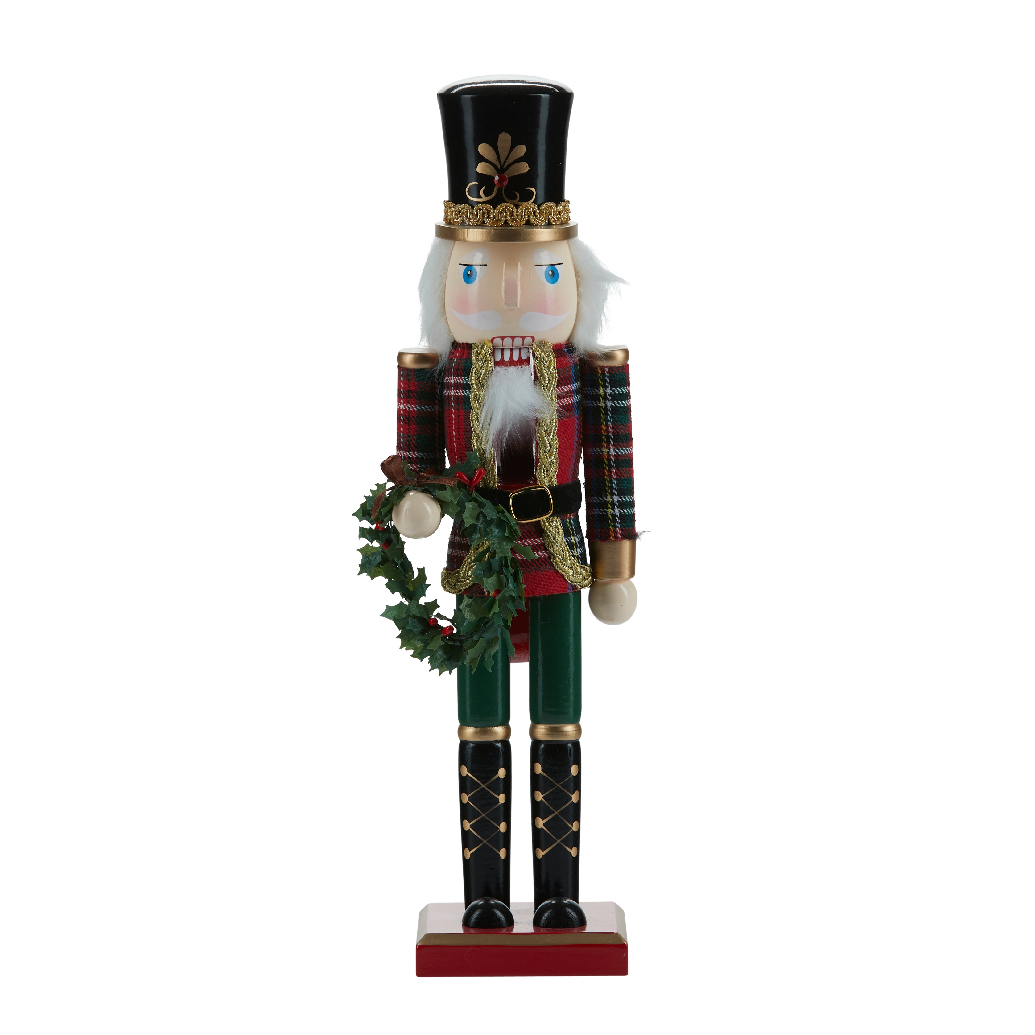 Nøddeknækker med krans